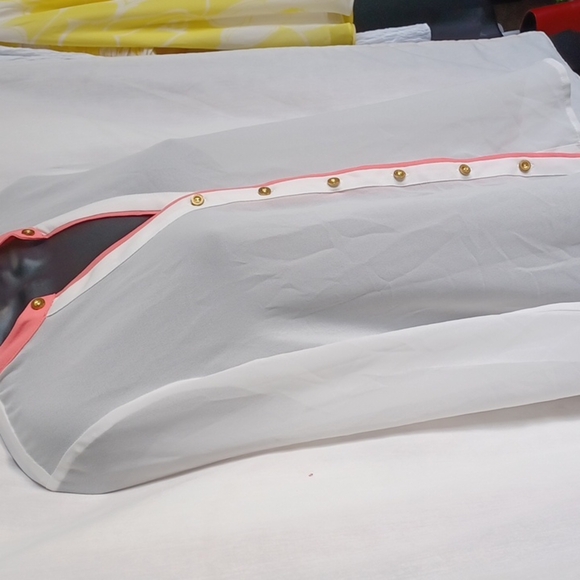 Olive & Oak Long Sleeve Button Down Sz S - Picture 6 of 6